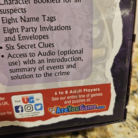 Murder Mystery Dinner Party Game A Taste for Wine and Murder Brand New Sealed - Picture 4 of 16